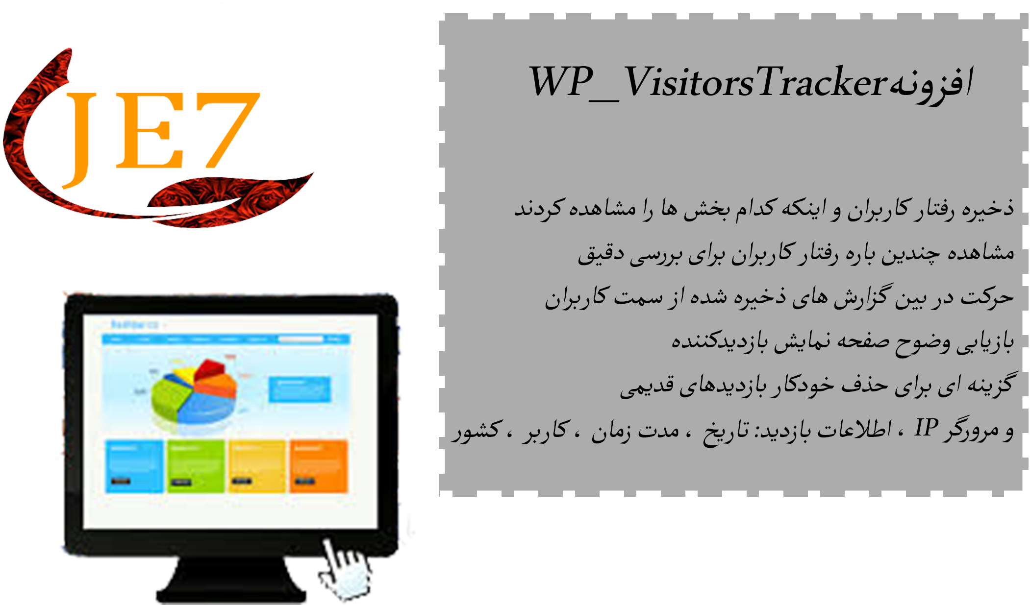افزونه بررسی رفتار کاربران | WP Visitors Tracker