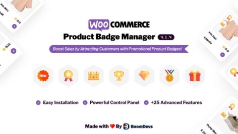 Woocommerce Product Badge Manager